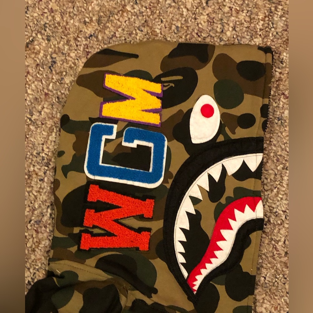 A Bathing Ape Zip Hoodie-Medium